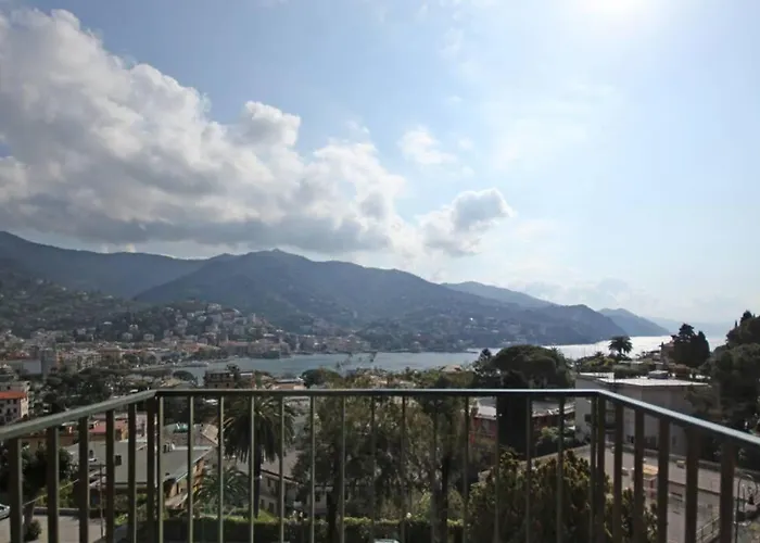 Portofino Vista Mare Con Piscina דירה